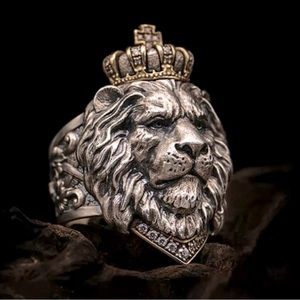 Lion king ring